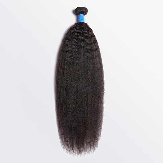 20-23 Inch Straight Virgin Brazilian Hair #1B Natural Black