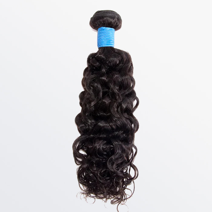 10-30 Inch Italy Curly Virgin Brazilian Hair #1B Natural Black