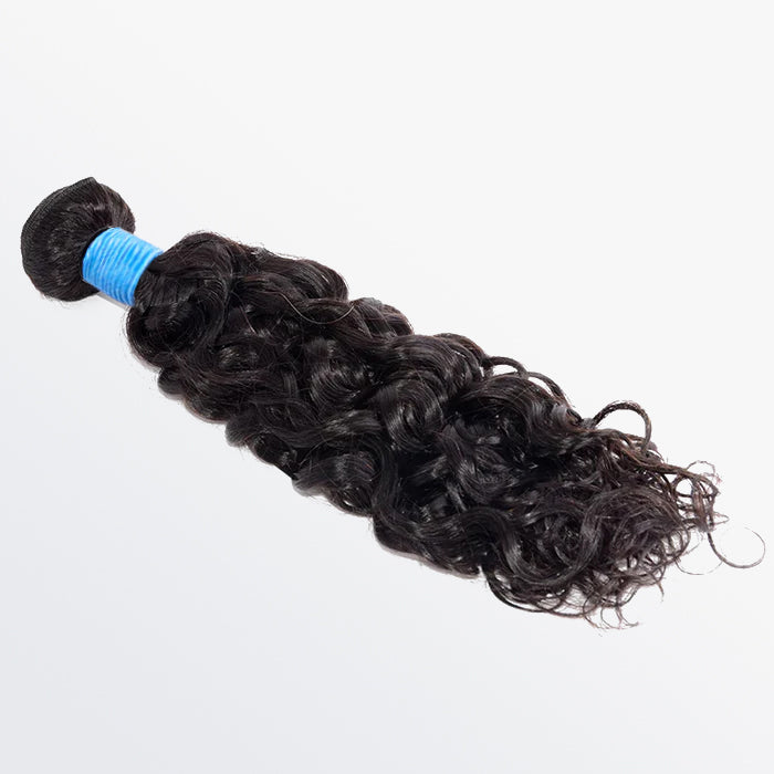 10-30 Inch Italy Curly Virgin Brazilian Hair #1B Natural Black